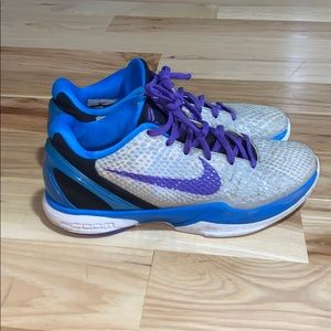 Nike Zoom Kobe 6 Draft Day White Vrsty Purple Blue Black 429659-102 -  Sepsport